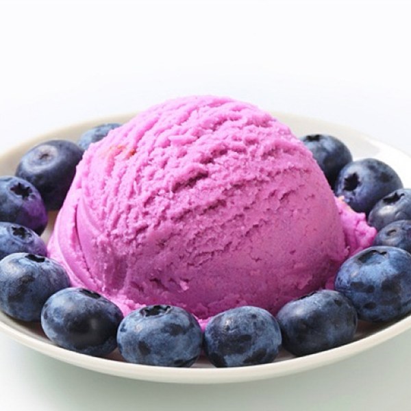 Blueberry Ice Cream Paura 1kg Puke Atawhai Maeneene Kaihoko Tiokirimi Raw Raw Material Momo Ranga Tautoko te tono OEM