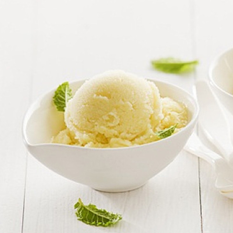 Eiscreme-Pulver 1 kg grüner Apfel-Eiscreme-Großhandels-Rohstoff-Vielfalt-Geschmacks-Eiscreme-Anwendung