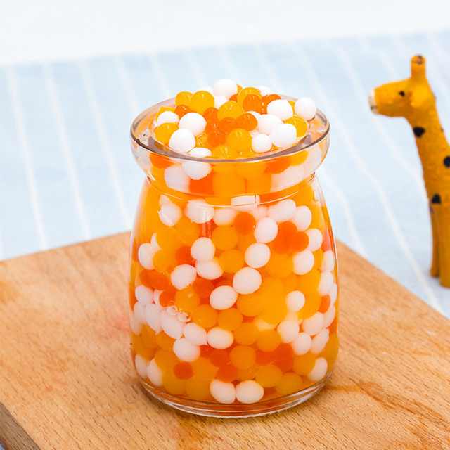 MiXue QQ Ball Tea Peal 2.5L Kristal Coconut Jelly Popcorn Mutiara Coconut Granule Pearl