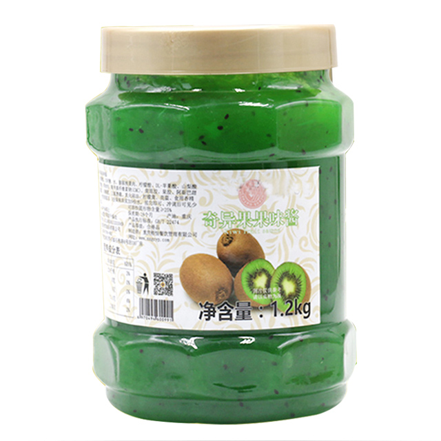 Mixue 1,2 kg de confiture de kiwi utilisée pour le thé à bulles