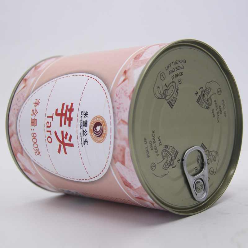 Mixue Canned Food taro 900g Hot Selling Borong Makanan Hijau Superior Segera