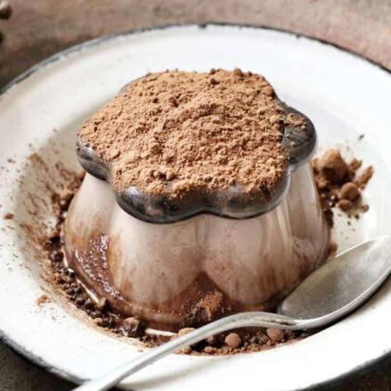 Mixue Schokoladenpudding-Pulver-Anwendung