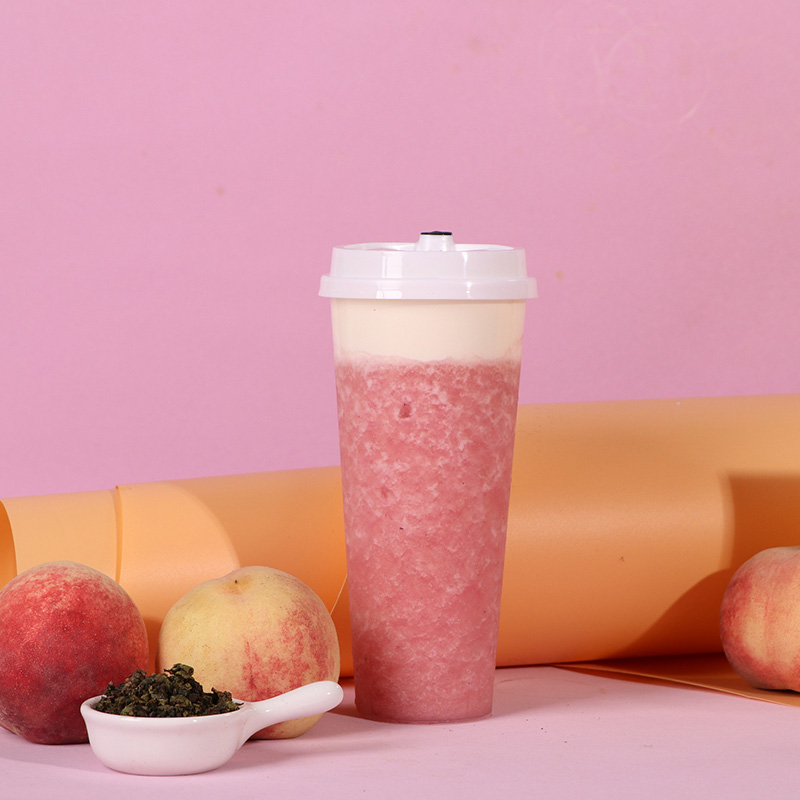 Illa Mimu Lẹsẹkẹsẹ Peach Juice Bubble Tea Powder Bubble Pearl Tii Dudu Ohun elo Wara Idarapọ