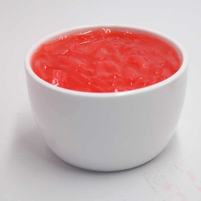 Mélange Nata de coco à saveur concentrée de fraise