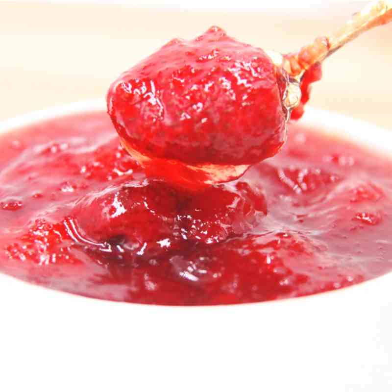 Mixue Strawberry jam buah 2.5kg OEM Puree Saus pikeun gelembung tea susu baking dessert aplikasi masak imah