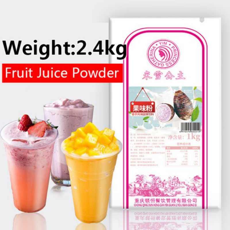 Mixue Taro Fruit Poeder 1 kg Sap Poeder Extract Sweet Fruit Juice Poeder