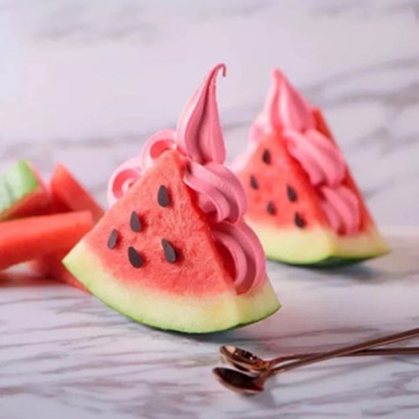 Watermelon Ice Cream Powder 1kg Bag Soft Ice Cream Wholesale Support Custom nga aplikasyon