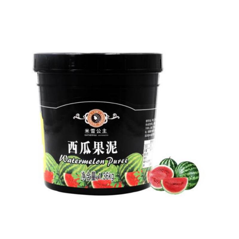 Watermelon Jam 1.36KG Puree Bread Strong Sauce para sa Ice Cream bubble Tea Drink Desser Snack Stuffing