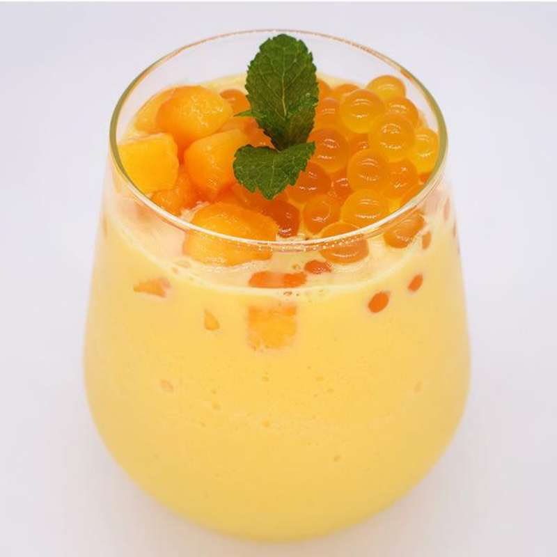 Mango-Popping-Boba-Anwendung