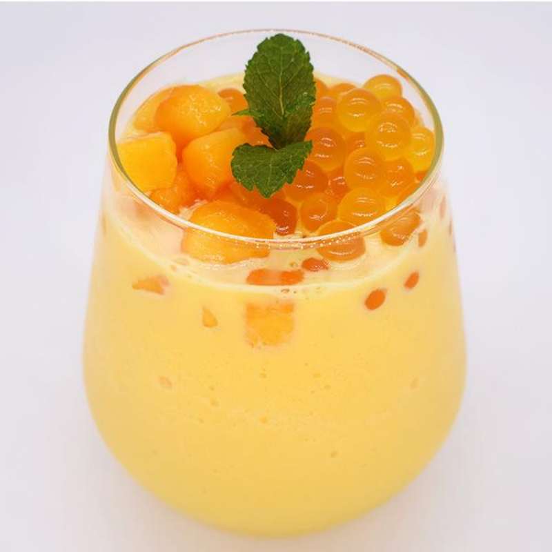 mango popping boba application