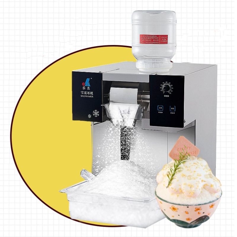 snow snowflake ice based powder machine