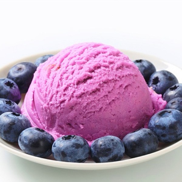 Blueberry Ice Cream Powder 1kg Bag Soft Ice Cream Wholesale Ice Cream Raw Material Variety Flavors Support OEM application