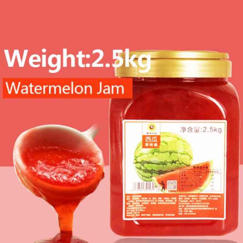 Fruit Jam 2.5L watermelon fruit jam OEM Brand Super Quality Natural fruit Sweet