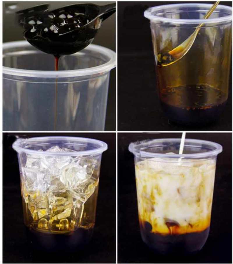 Mixue Black sugar syrup application
