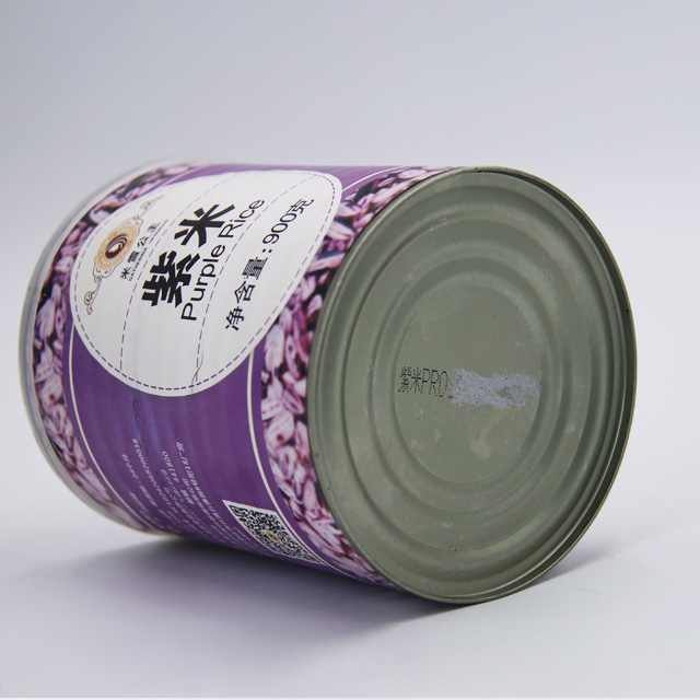 Mixue Canned Food purple rice 900g Hot Selling Wholesale Green Food Superior Instant