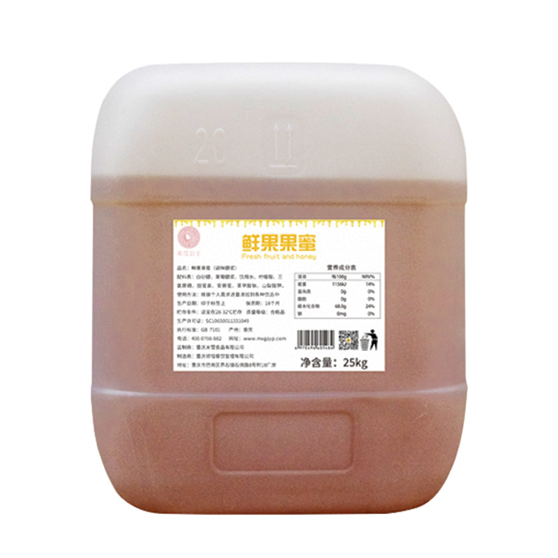 Mixue Fresh fruit honey 25kg