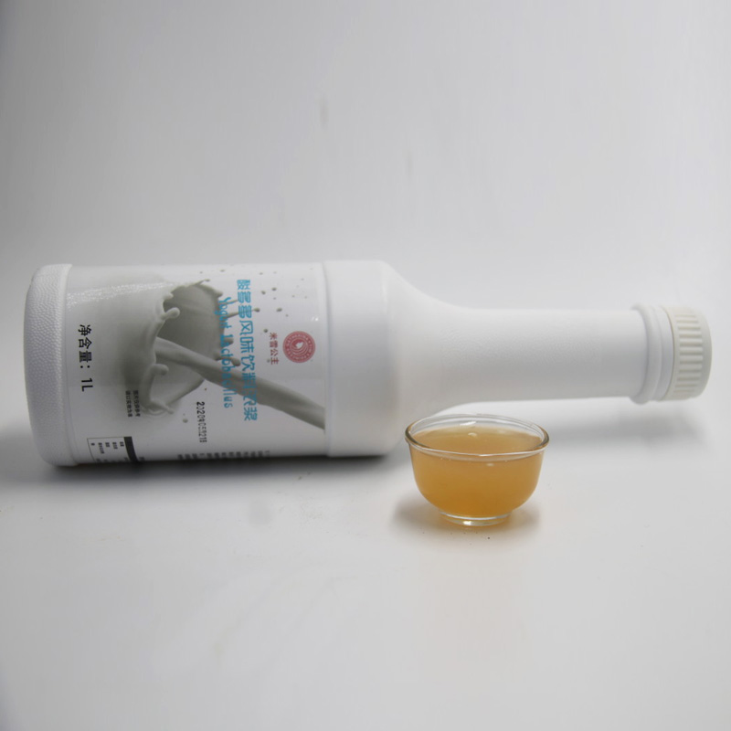 Yogurt flavour syrup Concentrate Juice 1L OEM