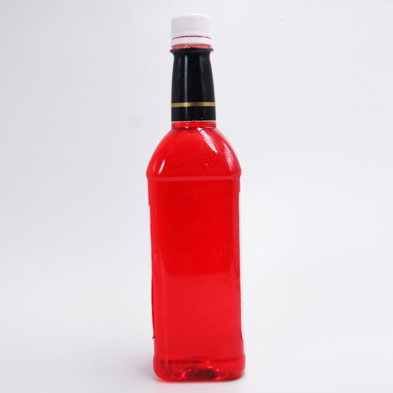 rose Flavored cocktail syrup thick pulp 750ml